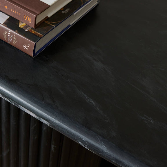 Oranda Console Table - Black Marble
