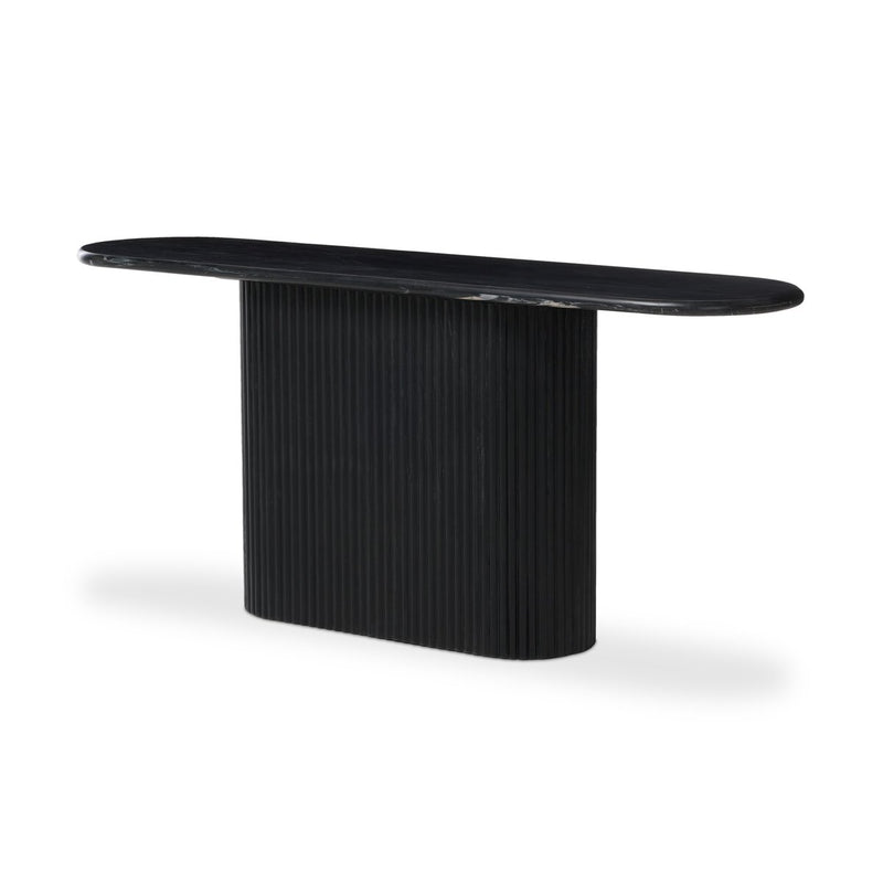 Oranda Console Table - Black Marble
