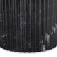 Oranda Coffee Table - Black Scalloped Marble