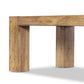 Abaso Dining Table - Rustic Wormwood Oak