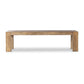 Abaso Dining Table - Rustic Wormwood Oak