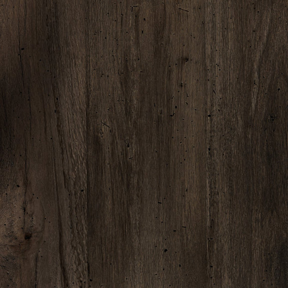 Abaso Dining Table - Ebony Rustic Wormwood Oak