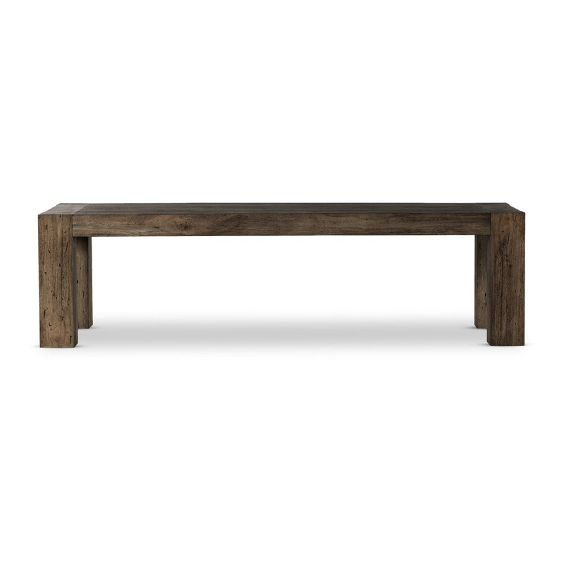 Abaso Dining Table - Ebony Rustic Wormwood Oak