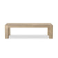 Abaso Dining Table - Whitewash Rustic Wormwood Oak
