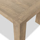 Abaso Dining Table - Whitewash Rustic Wormwood Oak
