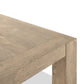 Abaso Dining Table - Whitewash Rustic Wormwood Oak