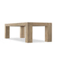 Abaso Dining Table - Whitewash Rustic Wormwood Oak