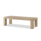 Abaso Dining Table - Whitewash Rustic Wormwood Oak