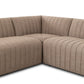 Augustine 3-Piece Sectional - Crypton Nomad Taupe