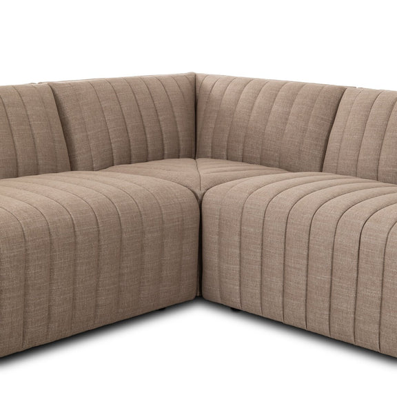 Augustine 3-Piece Sectional - Crypton Nomad Taupe