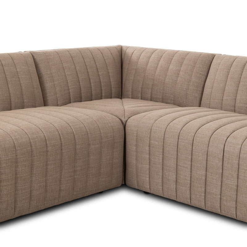 Augustine 3-Piece Sectional - Crypton Nomad Taupe