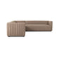 Augustine 3-Piece Sectional - Crypton Nomad Taupe
