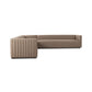 Augustine 3-Piece Sectional - Crypton Nomad Taupe