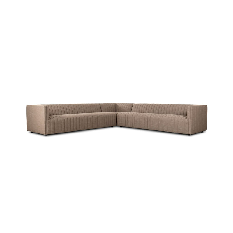 Augustine 3-Piece Sectional - Crypton Nomad Taupe