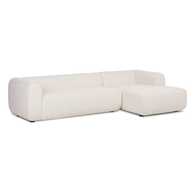 Nara 2-Piece Sectional - Crypton Nomad Snow