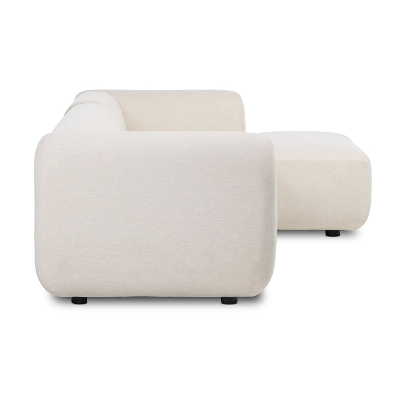 Nara 2-Piece Sectional - Crypton Nomad Snow