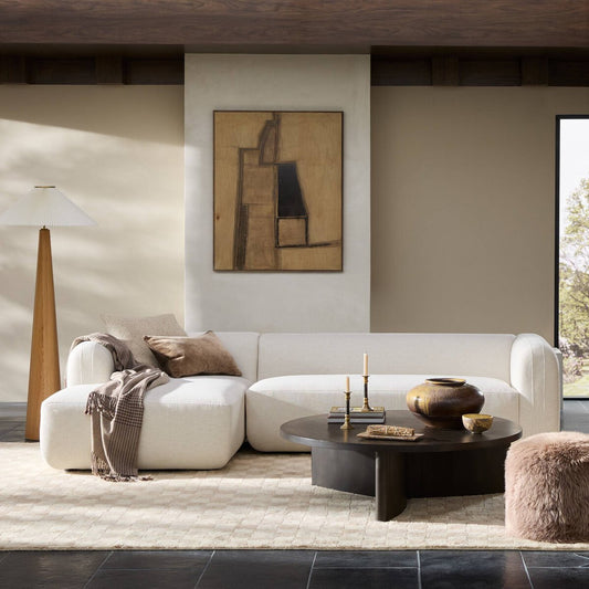 Nara 2-Piece Sectional - Crypton Nomad Snow