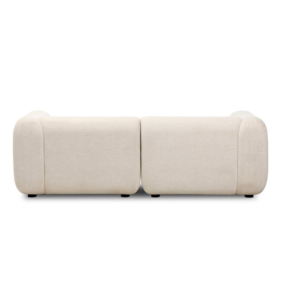 Nara 2-Piece Media Lounger - Crypton Nomad Snow