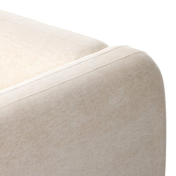 Nara 2-Piece Media Lounger - Crypton Nomad Snow