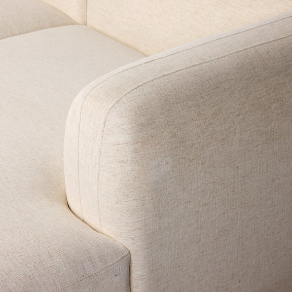 Nara 2-Piece Media Lounger - Crypton Nomad Snow