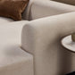 Nara 2-Piece Media Lounger - Crypton Nomad Snow
