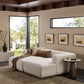 Nara 2-Piece Media Lounger - Crypton Nomad Snow