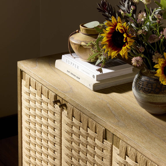 Macklin Sideboard - Sandy Mindi Veneer