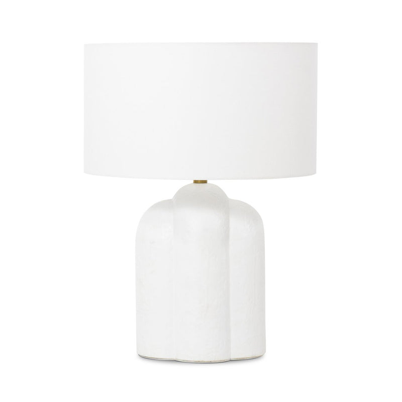 Koa Table Lamp - Adobe Textured Concrete
