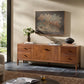 Arturo Media Console - Natural Walnut Veneer
