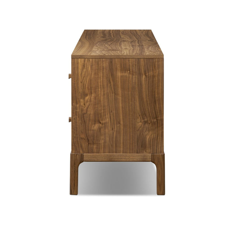 Arturo Media Console - Natural Walnut Veneer