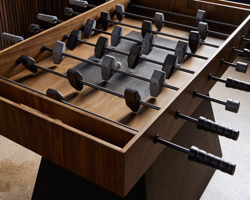 Foosball Table - Natural Brown Guanacaste