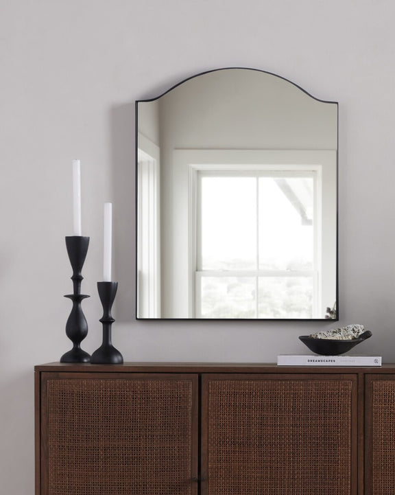 Jacques Small Mirror - Gunmetal