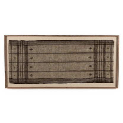 Bhujodi Textile - Rustic Walnut