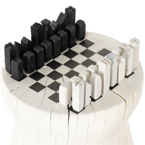 Chess Table - Ivory