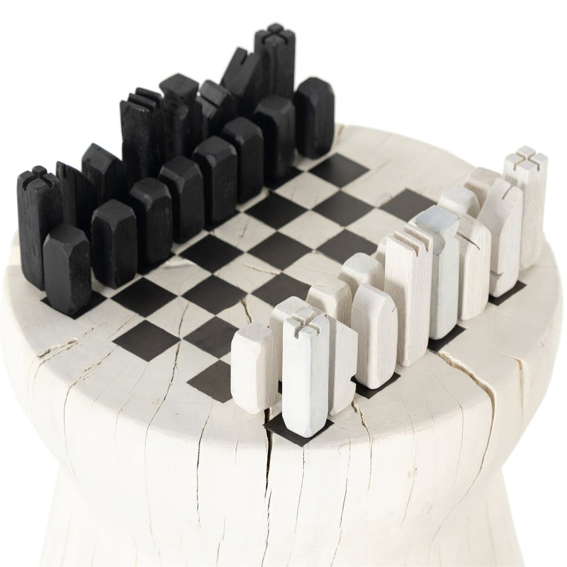 Chess Table - Ivory