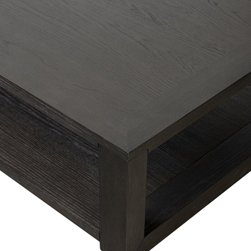 Thomas Coffee Table - Dark Anthracite Oak Veneer