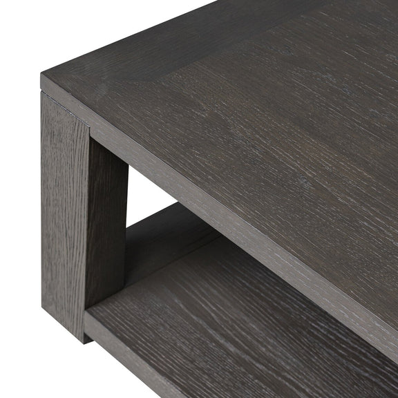 Thomas Coffee Table - Dark Anthracite Oak Veneer