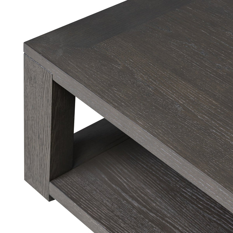 Thomas Coffee Table - Dark Anthracite Oak Veneer