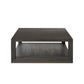 Thomas Coffee Table - Dark Anthracite Oak Veneer