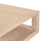 Thomas Coffee Table - Bleached Oak Solid