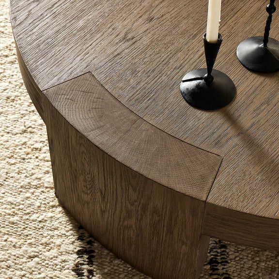 Sheffield Coffee Table - Warm Natural Flat Oak Veneer