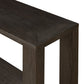 Thomas Console Table - Dark Anthracite Oak Veneer
