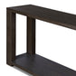 Thomas Console Table - Dark Anthracite Oak Veneer