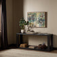 Thomas Console Table - Dark Anthracite Oak Veneer