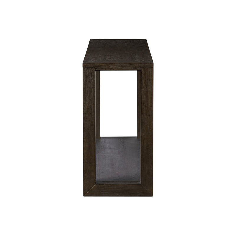 Thomas Console Table - Dark Anthracite Oak Veneer