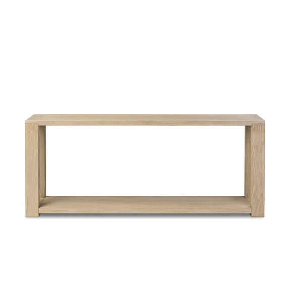 Thomas Console Table - Bleached Oak Veneer