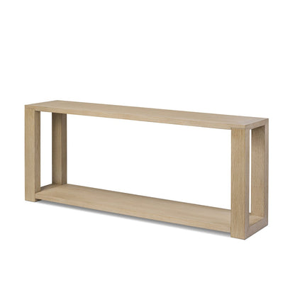 Thomas Console Table - Bleached Oak Veneer