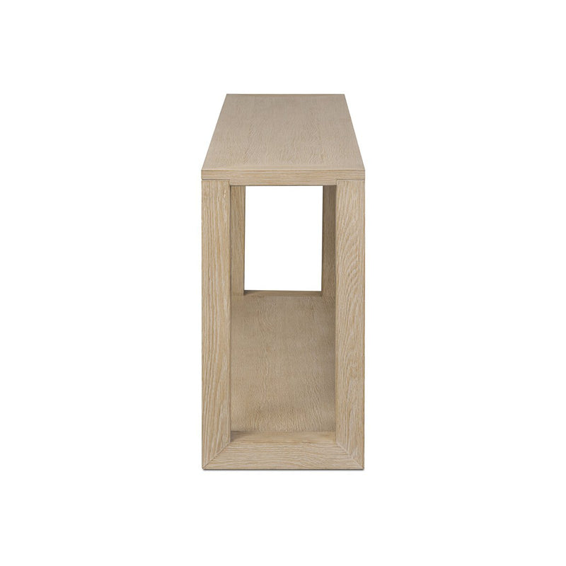 Thomas Console Table - Bleached Oak Veneer