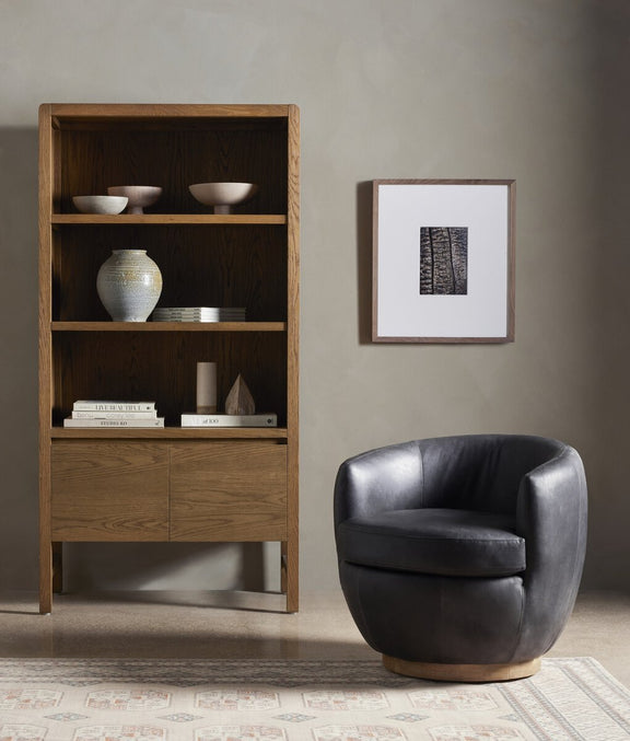 Char IV by FH Art Studio - Rustic Walnut