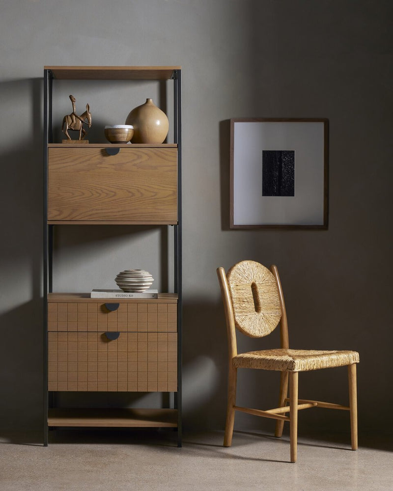 Char VII by FH Art Studio - Rustic Walnut